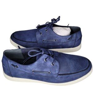 Kenneth Cole Navy Blue Marine Armada Lace Up 10.5 M